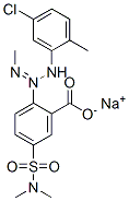 85030-43-9,sodium 2-[3-(5-chloro-2-tolyl)-1-methyltriazen-2-yl]-5-[(dimethylamino)sulphonyl]benzoate