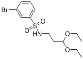 850349-38-1,3-BROMO-N-(3,3-DIETHOXY-PROPYL)-BENZENESULFONAMIDE