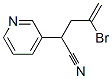 850349-68-7,4-BROMO-2-PYRIDIN-3-YL-PENT-4-ENENITRILE