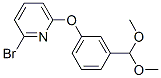 850349-88-1,2-BROMO-6-(3-(DIMETHOXYMETHYL)-PHENOXY)PYRIDINE