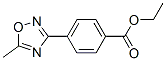 850375-01-8,ETHYL 4-(5-METHYL-1,2,4-OXADIAZOL-3-YL)BENZOATE