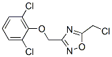 850375-35-8,5-(CHLOROMETHYL)-3-[(2,6-DICHLOROPHENOXY)METHYL]-1,2,4-OXADIAZOLE