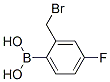 850568-01-3,(2-BROMOMETHYL-4-FLUOROBENZENE)BORONIC ACID