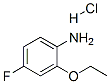 850568-36-4,2-ETHOXY-4-FLUORO-PHENYLAMINE HYDROCHLORIDE