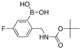 850568-43-3,(2-BOC-AMINOMETHYL-5-FLUOROPHENYL)BORONIC ACID