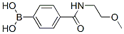850589-34-3,4-(2-METHOXYETHYLAMINOCARBONYL)BENZENEBORONIC ACID