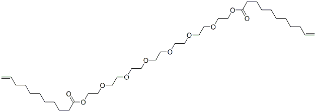 85068-52-6,3,6,9,12,15,18-hexaoxaicosane-1,20-diyl di(undec-10-enoate)
