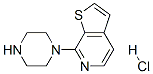 850734-84-8,7-PIPERAZIN-1-YL-THIENO[2,3-C]PYRIDINE HYDROCHLORIDE