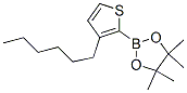 850881-09-3,2-(3-Hexyl-2-thienyl)-4,4,5,5-tetramethyl-1,3,2-dioxaborolane