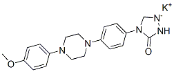 85098-67-5,2,4-dihydro-4-[4-[4-(4-methoxyphenyl)piperazin-1-yl]phenyl]-3H-1,2,4-triazol-3-one, potassium salt