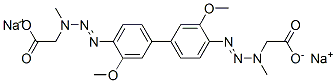 85098-84-6,disodium N,N'-[(3,3'-dimethoxy[1,1'-biphenyl]-4,4'-diyl)bisazo]bis[N-methylaminoacetate]
