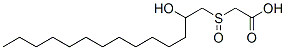 85099-07-6,[(2-hydroxytetradecyl)sulphinyl]acetic acid