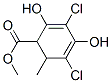 85117-73-3,methyl 3,5-dichloro-2,4-dihydroxy-6-methylcyclohexa-2,4-diene-1-carboxylate
