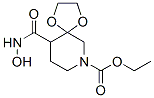 85118-31-6,ethyl 10-[(hydroxyamino)carbonyl]-1,4-dioxa-7-azaspiro[4.5]decane-7-carboxylate