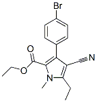 851195-35-2,ETHYL 3-(4-BROMOPHENYL)-4-CYANO-5-ETHYL-1-METHYL-1H-PYRROLE-2-CARBOXYLATE