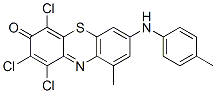85136-52-3,1,2,4-trichloro-9-methyl-7-[(p-tolyl)amino]-3H-phenothiazin-3-one
