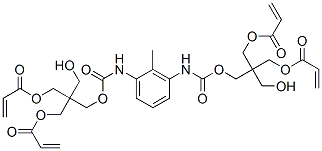85136-70-5,2-[[[[[3-[[[3-hydroxy-2,2-bis[[(1-oxoallyl)oxy]methyl]propoxy]carbonyl]amino]methylphenyl]amino]carbonyl]oxy]methyl]-2-(hydroxymethyl)-1,3-propanediyl diacrylate