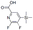 851386-37-3,5,6-Difluoro-4-(trimethylsilyl)pyridine-2-carboxylic acid