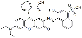 85153-21-5,2-[6-(diethylamino)-2-[(2-hydroxy-4-sulpho-1-naphthyl)azo]-3-oxo(3H)-xanthen-9-yl]benzoic acid
