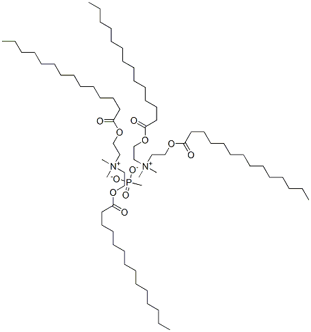 85154-14-9,dimethylbis[2-[(1-oxotetradecyl)oxy]ethyl]ammonium methyl phosphonate