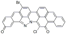 85168-85-0,bromochloroanthra[2,1,9-mna]benz[6,7]indazolo[2,3,4-fgh]acridine-5,10-dione