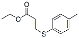 85169-05-7,3-P-TOLYLSULFANYL-PROPIONIC ACID ETHYL ESTER
