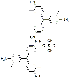85188-02-9,bis(4-[(4-amino-m-tolyl)(4-imino-3-methyl-2,5-cyclohexadien-1-ylidene)methyl]-o-toluidine) sulphate