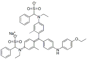 85188-24-5,hydrogen [4-[[4-[(4-ethoxyphenyl)amino]phenyl][4-[ethyl(sulphonatobenzyl)amino]-o-tolyl]methylene]-3-methylcyclohexa-2,5-dien-1-ylidene](ethyl)(sulphonatobenzyl)ammonium, sodium salt