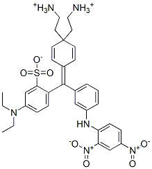 85188-25-6,[4-[4-(diethylamino)-3'-[(2,4-dinitrophenyl)amino]sulphonatobenzhydrylidene]cyclohexa-2,5-dien-1-ylidene]diethylammonium
