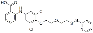 851962-11-3,Benzoic  acid,  2-[[3,5-dichloro-4-[2-[2-(2-pyridinyldithio)ethoxy]ethoxy]phenyl]amino]-