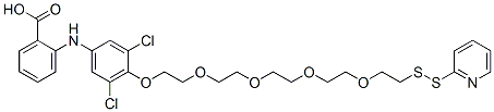 851962-14-6,Benzoic  acid,  2-[[3,5-dichloro-4-[[14-(2-pyridinyldithio)-3,6,9,12-tetraoxatetradec-1-yl]oxy]phenyl]amino]-