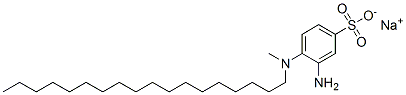 85204-32-6,sodium 3-amino-4-(methyloctadecylamino)benzenesulphonate