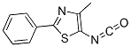 852180-46-2,5-ISOCYANATO-4-METHYL-2-PHENYL-1,3-THIAZOLE