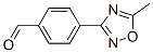 852180-60-0,4-(5-Methyl-1,2,4-oxadiazol-3-yl)benzaldehyde