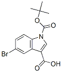 852180-98-4,5-BROMO-1H-T-BUTOXYCARBONYL-INDOLE-3-CARBOXYLIC ACID