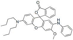 85223-20-7,2'-anilino-6'-(dibutylamino)-3'-methoxyspiro[isobenzofuran-1(3H),9'-[9H]xanthene]-3-one