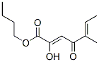 85237-84-9,butyl 2-hydroxy-5-methyl-4-oxohepta-2,5-dienoate