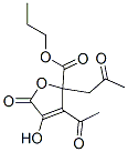 85237-88-3,propyl 3-acetyl-2,5-dihydro-4-hydroxy-5-oxo-2-(2-oxopropyl)furoate
