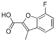 852388-66-0,7-FLUORO-3-METHYL-1-BENZOFURAN-2-CARBOXYLIC ACID