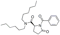 85248-84-6,(S)-1-benzoyl-N,N-dihexyl-5-oxopyrrolidine-2-carboxamide