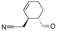 85251-20-3,2-Cyclohexene-1-acetonitrile, 6-formyl-, trans- (9CI)
