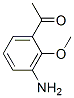 85276-71-7,Ethanone, 1-(3-amino-2-methoxyphenyl)- (9CI)