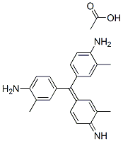 85283-61-0,4-[(4-amino-m-tolyl)(4-imino-3-methyl-2,5-cyclohexadien-1-ylidene)methyl]-o-toluidine monoacetate