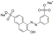 85283-70-1,6-hydroxy-5-[(3-sulphophenyl)azo]naphthalene-2-sulphonic acid, sodium salt