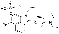 85283-89-2,6-bromo-2-[4-(diethylamino)phenyl]-1-ethylbenz[cd]indolium hydrogen sulphate