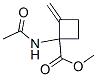 853305-15-4,Cyclobutanecarboxylic  acid,  1-(acetylamino)-2-methylene-,  methyl  ester
