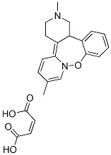 85391-77-1,(+)-1,3,4,14b-tetrahydro-2,7-dimethyl-2H-dibenzo[b,f]pyrazino[1,2-d]oxazepine maleate
