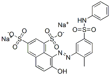 85409-51-4,disodium 8-[[5-anilinosulphonyl-2-methylphenyl]azo]-7-hydroxynaphthalene-1,3-disulphonate