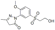 85409-61-6,2,4-dihydro-2-[5-[(2-hydroxyethyl)sulphonyl]-2-methoxyphenyl]-5-methyl-3H-pyrazol-3-one