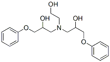 85422-99-7,1,1'-[(2-hydroxyethyl)imino]bis(3-phenoxypropan-2-ol)